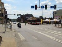 Zdjęcie z parady motocyklistów w Piekarach Śląskich