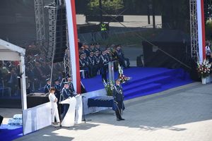 Obchody Święta Policji oraz zebrani goście