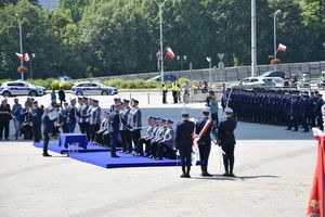 Policjanci podczas Święta Policji