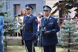 Przemówienie Komendanta Miejskiego Policji w Piekarach Śląskich