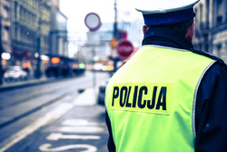 Policjant na drodze