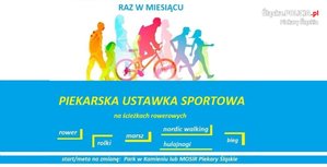 Plakat p0romujący wydarzenie sportowe &quot;Piekarską ustawkę&quot;