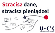 Plakat kampanii &quot;Stracisz dane, stracisz pieniądze!&quot;