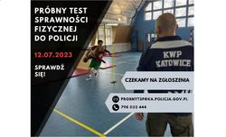 Plakat zachęcający do wzięcia udziału w zajęciach otwartych sprawności fizycznej