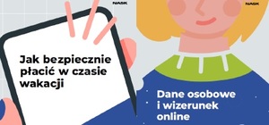 Grafika przedstawia człowieka trzymającego w ręce telefon