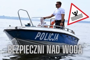 Zdjęcie policyjnej motorówki