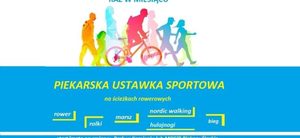 Plakat promujący sportową piekarską ustawkę