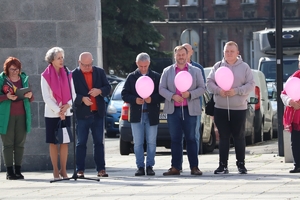 Zdjęcie przedstawia Panią Prezydent podczas przemowy