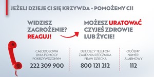 Grafika z numerami telefonów