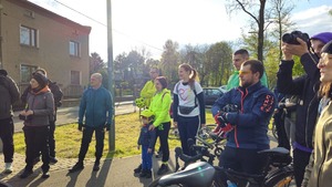 Zdjęcie przedstawia policjantów podczas wydarzenia