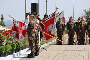 Zdjęcie z obchodów Święta Wojska Polskiego na Kopcu Wyzwolenia