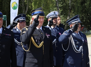 Zdjęcie z obchodów Święta Wojska Polskiego na Kopcu Wyzwolenia