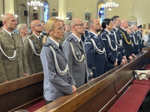 Zdjęcie z uroczystości 85. rocznicy śmierci posterunkowego Wiktora Szwagla