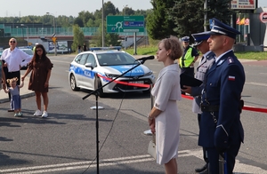 Zdjęcie z uroczystości 85. rocznicy śmierci posterunkowego Wiktora Szwagla