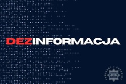 Napis dezinformacja