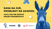 Grafika przedstawia osła