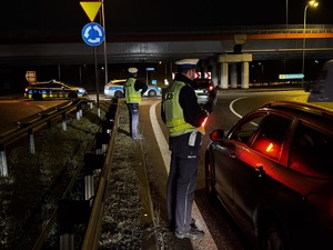 Zdjęcia policjantów podczas działań &quot;Trzeźwość&quot;