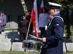 Zdjęcie policjantów podczas uroczystości
