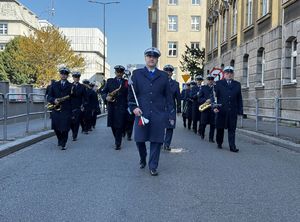 Zdjęcie policjantów podczas uroczystości