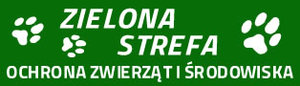 Baner z napisem Zielona strefa