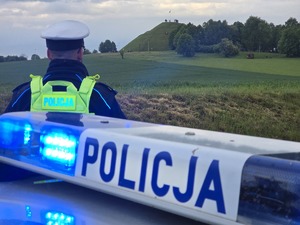 Zdjęcie policjantów podczas zabezpieczenia dni miasta