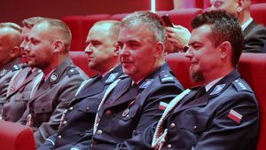 Zdjęcie policjantów podczas Święta Policji