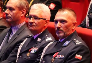Zdjęcie policjantów podczas Święta Policji