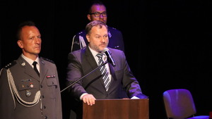 Zdjęcie policjantów podczas Święta Policji