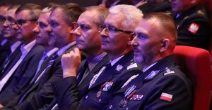 Zdjęcie policjantów podczas Święta Policji