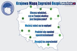 Zdjęcie grafiki Krajowej Mapy Zagrożeń Bezpieczeństwa
