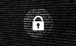 Grafika przedstawia kłódkę oraz zaszyfrowany ekran