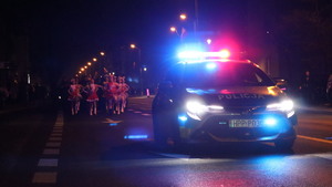 Zdjęcia z uczestników podczas uroczystości z okazji święta Odzyskania Niepodległości