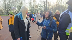 Zdjęcia z ćwiczeń policyjnych w szkole