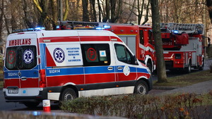 Zdjęcia z ćwiczeń policyjnych w szkole