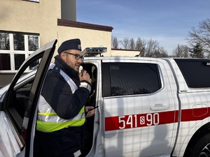 Zdjęcia z ćwiczeń policyjnych w szkole