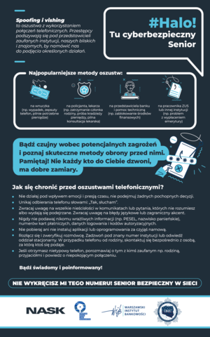 ulotka dotycząca oszustów