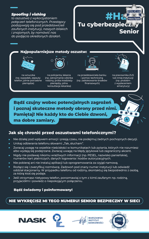 ulotka z radami dotyczącymi bezpieczeństwa