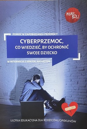 Zdjęcie ulotki dotyczącej hejtu