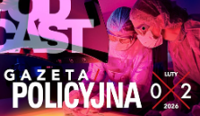 Grafika przedstawia osoby w kombinezonach laboratoryjnych