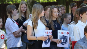 Uczestnicy obchodów 3 maja