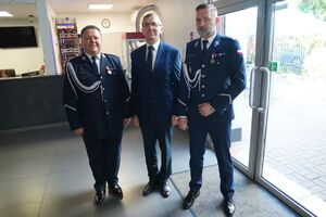 Zdjęcie policjantów podczas Święta Policji