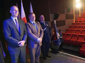 Zdjęcie policjantów podczas Święta Policji