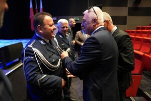 Zdjęcie policjantów podczas Święta Policji