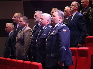 Zdjęcie policjantów podczas Święta Policji