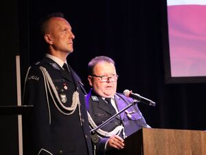Zdjęcie policjantów podczas Święta Policji
