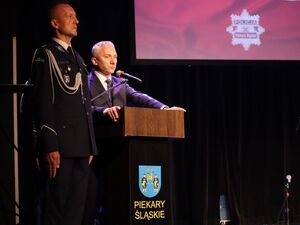 Zdjęcie policjantów podczas Święta Policji