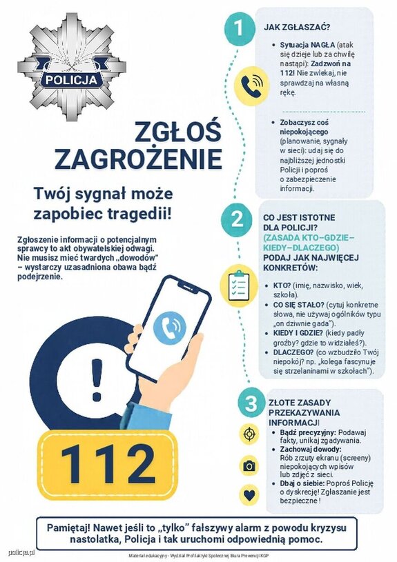 ulotka opina w tekście